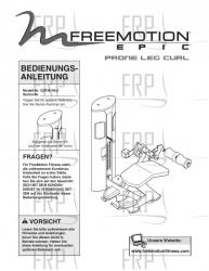 Manual, Owner's German - Image Manual, Owner's German - Image