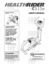 Manual, Owner's, HREL30061 - Image