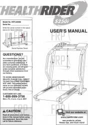 Manual, Owner's, HRTL06900 - Product Image