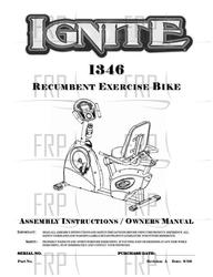 Manual, Owners, Ignite I346 - Product Image