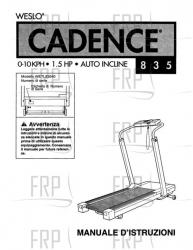 Manual, Owner's Italian - Image Manual, Owner's Italian - Image