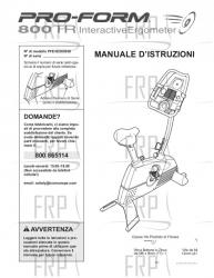 Manual, Owner's Italian - Image