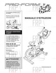 Manual, Owner's Italian - Image Manual, Owner's Italian - Image