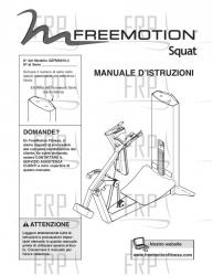 Manual, Owner's Italian - Image Manual, Owner's Italian - Image