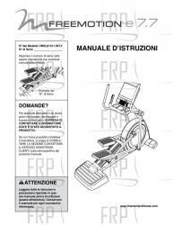 Manual, Owner's Italian - Image Manual, Owner's Italian - Image