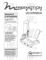 Manual, Owner's Italian - Image Manual, Owner's Italian - Image