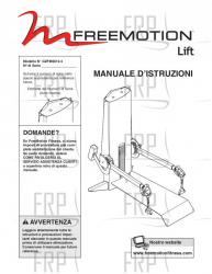 Manual, Owner's Italian - Image Manual, Owner's Italian - Image