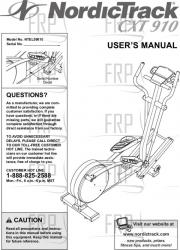 Manual, Owners, NTEL59010 - Product Image