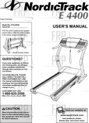 Manual, Owner's, NTL24820 - Product Image