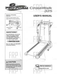 Manual, Owner's, PCTL39120 - Image