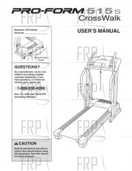 Manual, Owner's, PCTL94040 - Image