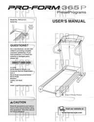 Manual, Owner's, PETL31130 - Image