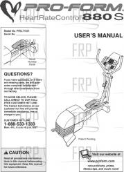 Manual, Owners, PFEL71031 - Product Image