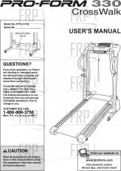 Manual, Owners, PFTL31130 - Product Image