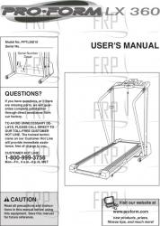 Manual, Owners, PFTL39210 - Product Image