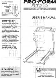 Manual, Owners, PFTL59200 - Product Image