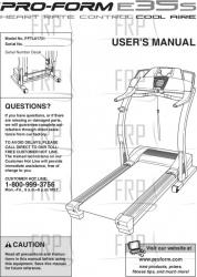 Manual, Owners, PFTL61731 - Product Image