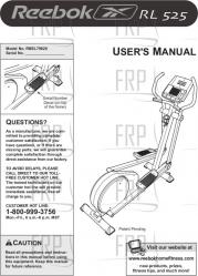 Manual, Owner's RBEL79020 - Product Image
