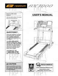 Manual, Owner's, RBTL12910 - Image