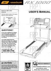 Manual, Owner's, RBTL12912 - Product Image