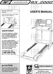 Manual, Owners, RBTL14911 - Product Image
