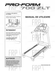 Manual, Owner's Romanian - Image Manual, Owner's Romanian - Image