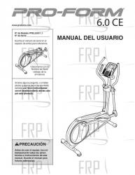 Manual, Owner's Spanish - Image Manual, Owner's Spanish - Image