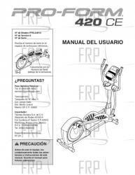 Manual, Owner's Spanish - Image Manual, Owner's Spanish - Image