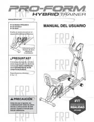 Manual, Owner's Spanish - Image Manual, Owner's Spanish - Image