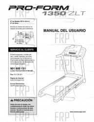 Manual, Owner's Spanish - Image Manual, Owner's Spanish - Image