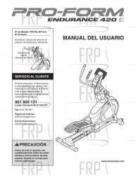 Manual, Owner's Spanish - Spanish OM