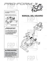 Manual, Owner's Spanish - Image (GESP)
