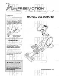Manual, Owner's Spanish - Image Manual, Owner's Spanish - Image