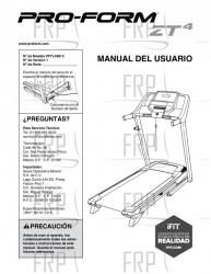 Manual, Owner's Spanish - Image Manual, Owner's Spanish - Image