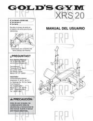 Manual, Owner's Spanish (SP2) - Image Manual, Owner's Spanish (SP2) - Image