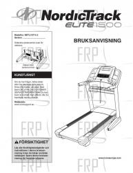 Manual, Owner's Swedish - Image Manual, Owner's Swedish - Image