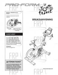 Manual, Owner's Swedish - Image Manual, Owner's Swedish - Image