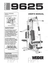 Manual, Owner's, WESY96252 - Image