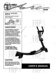 Manual, Owner's, WLSK10060 - Image Manual, Owner's, WLSK10060 - Image