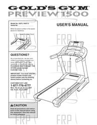 Manual, Owner's,GGTL146070 - Product Image Manual, Owner's,GGTL146070 - Product Image