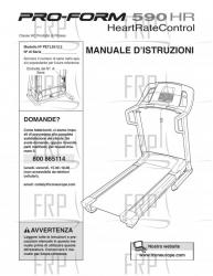 Manual, Owner's,PETL55133,ITALIAN - Image