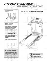 Manual, Owner's,PETL627050,ITALIAN 228551- - Image