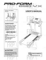 Manual, Owner's,PETL629050,ENG - Image