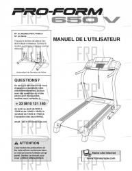 Manual, Owner's,PETL779050,FRENCH - Image Manual, Owner's,PETL779050,FRENCH - Image