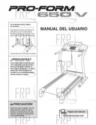Manual, Owner's,PETL779050,SPANISH - Image