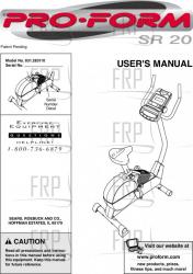 Owners Manual, 283110 - Product Image