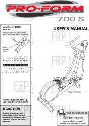 Owners Manual, 285280 - Product Image