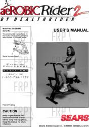 Owners Manual, 287943 - Product Image