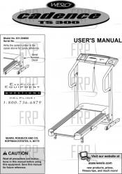 Owners Manual, 294660 - Product Image
