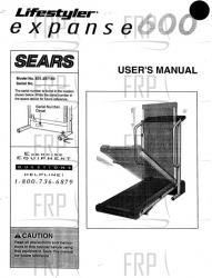 Owners Manual, 297160 - Product Image